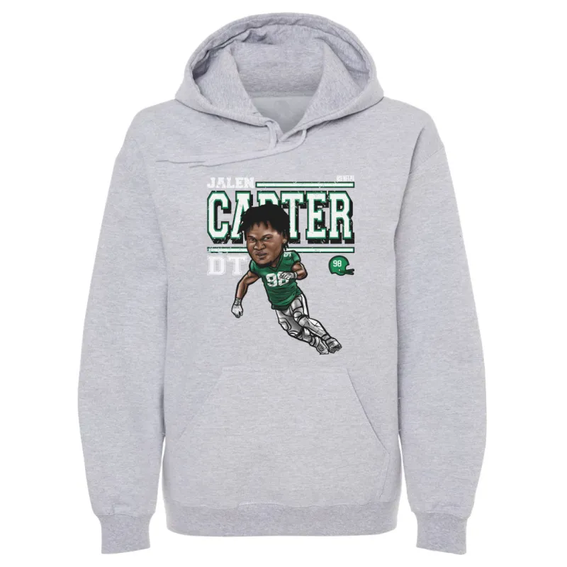 Jalen Carter Philadelphia Cartoon WHT sold by 500 Level
