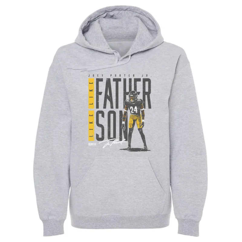 Joey Porter Jr. Pittsburgh Like Father Like Son WHT sold by 500 Level