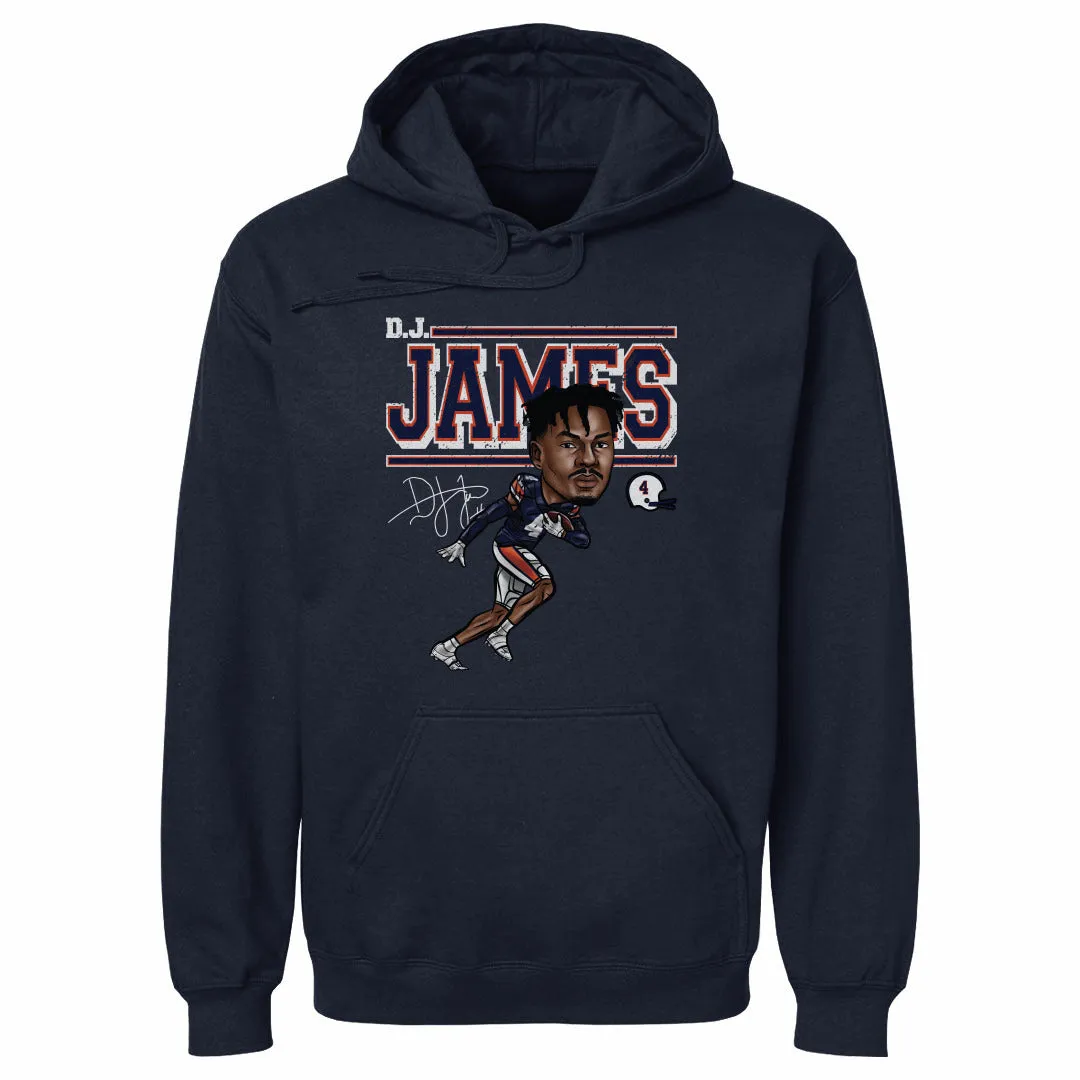 D.J. James College Cartoon WHT sold by 500 Level product image thumbnail 2