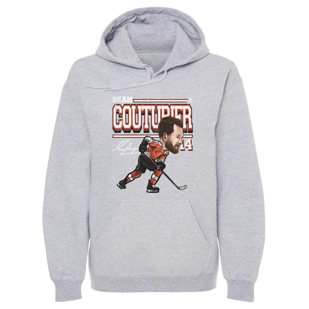 Sean Couturier Philadelphia Cartoon WHT sold by 500 Level