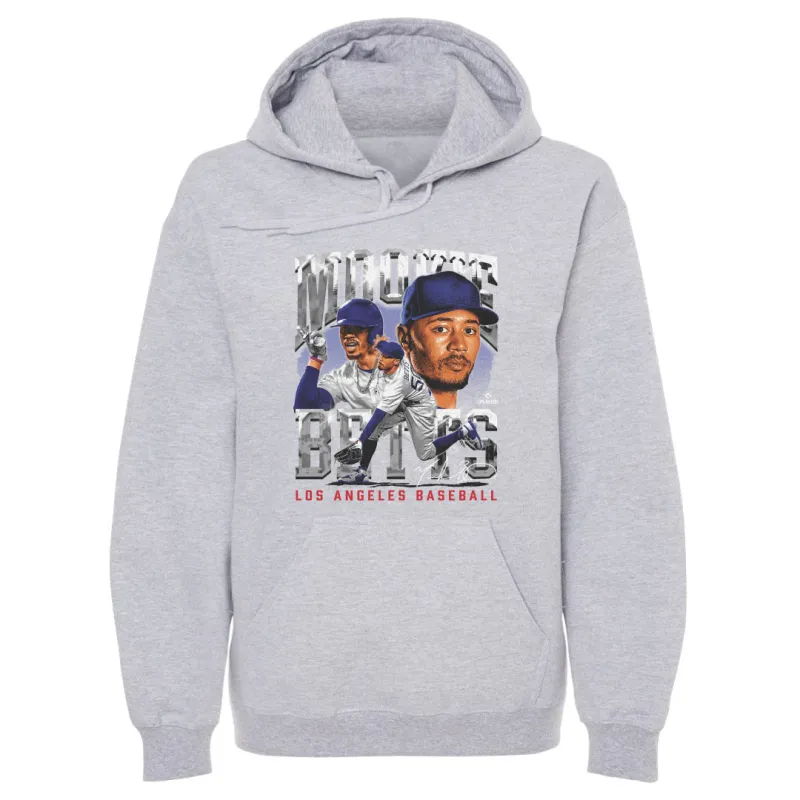 Mookie Betts Los Angeles D Vintage WHT made by 500 Level