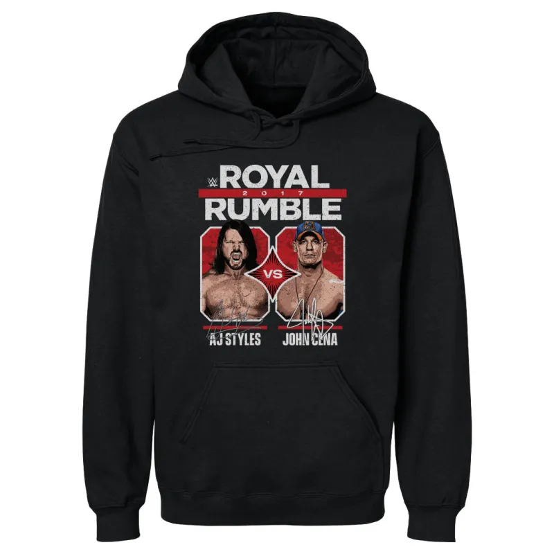 John Cena Vs A.J. Styles Royal Rumble 2017 WHT sold by 500 Level