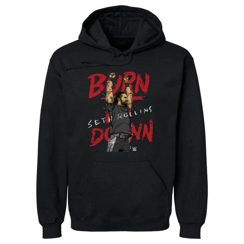 Seth Rollins Burn It Down WHT sold by 500 Level
