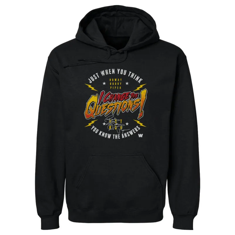 Roddy Piper I Change The Question WHT sold by 500 Level