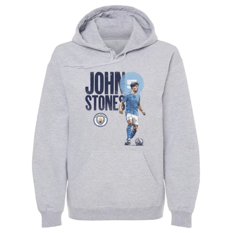John Stones Manchester City Bold WHT sold by 500 Level