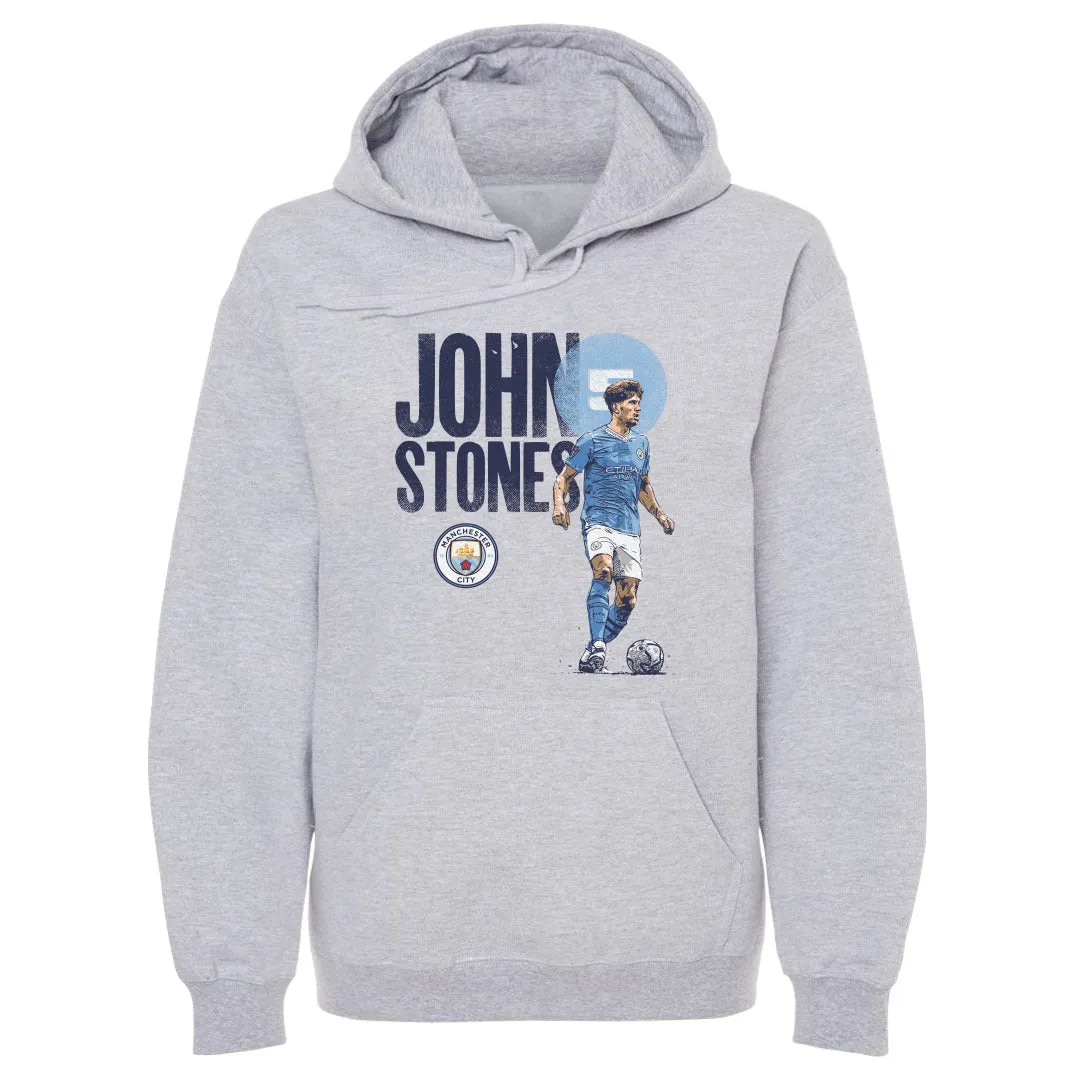 John Stones Manchester City Bold WHT sold by 500 Level