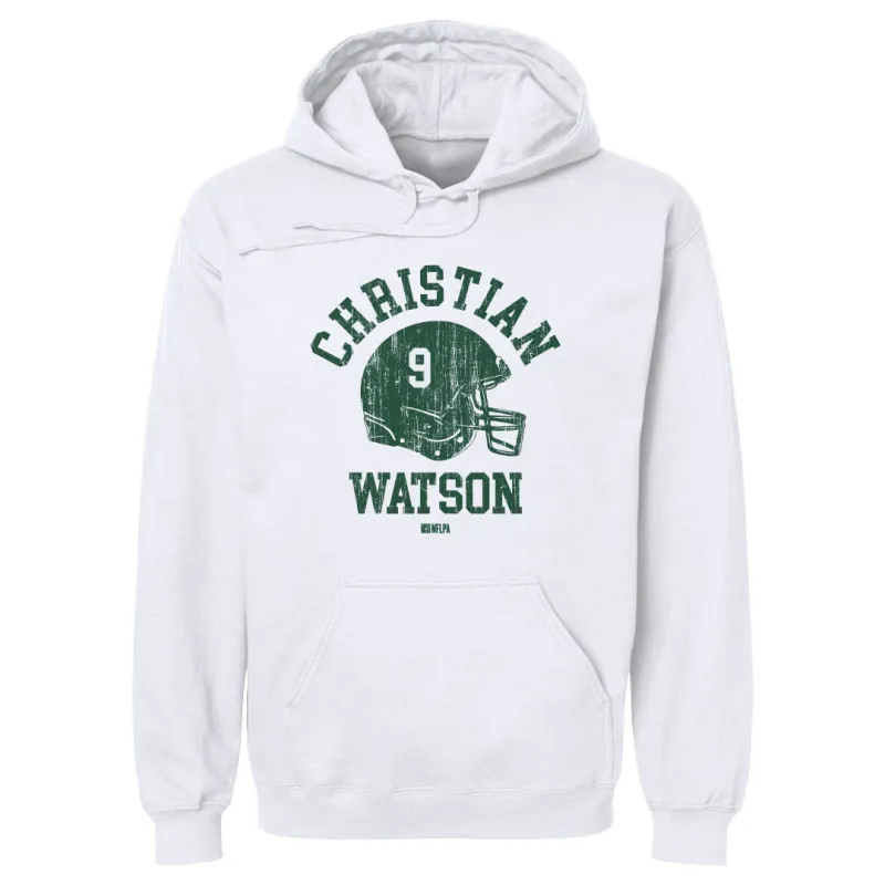 Christian Watson Green Bay Helmet Font sold by 500 Level