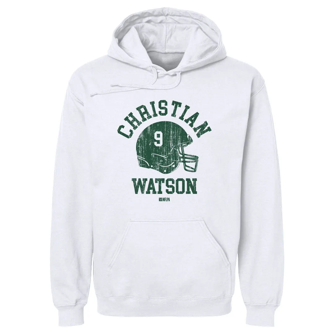 Christian Watson Green Bay Helmet Font sold by 500 Level