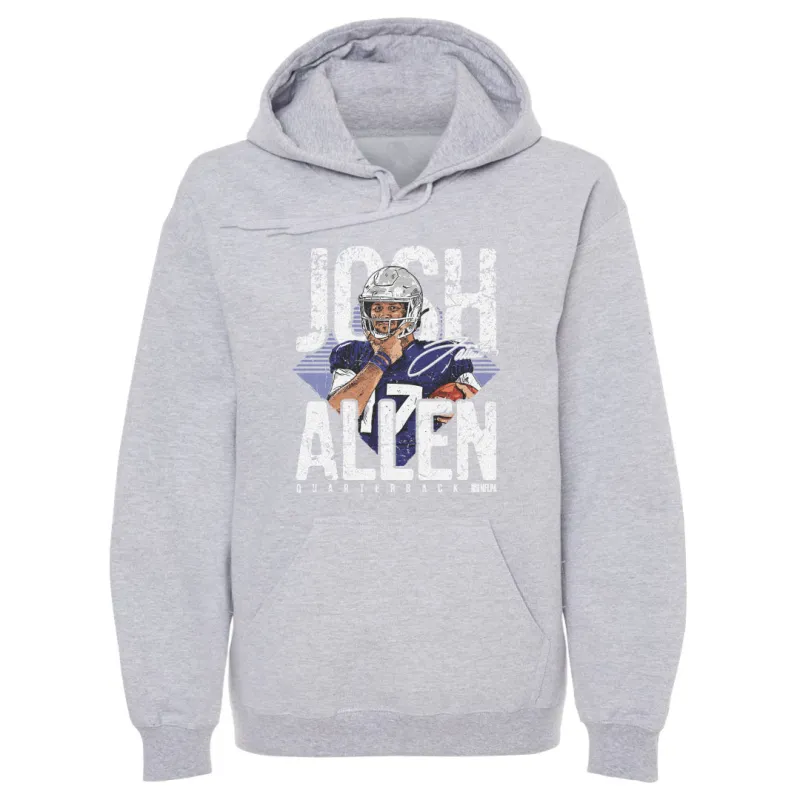 Josh Allen Buffalo Thinking Face WHT sold by 500 Level