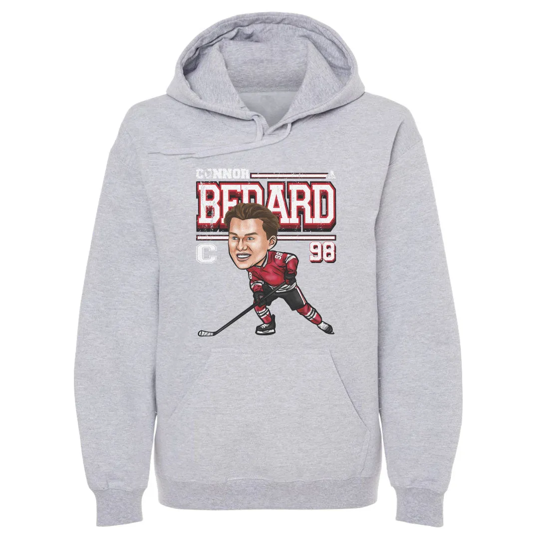 Connor Bedard Chicago Cartoon WHT sold by 500 Level product image thumbnail 3