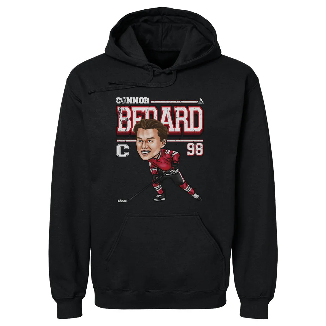Connor Bedard Chicago Cartoon WHT sold by 500 Level product image thumbnail 2