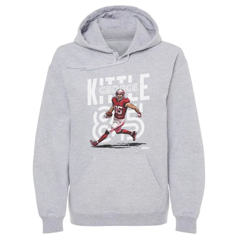 George Kittle San Francisco Player Name WHT sold by 500 Level