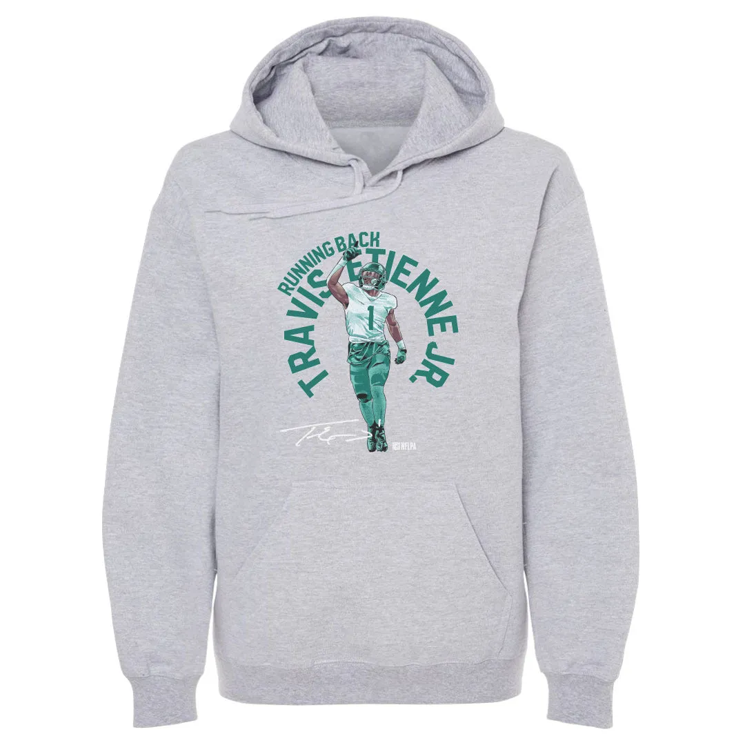 Travis Etienne Jacksonville Name Arc WHT sold by 500 Level