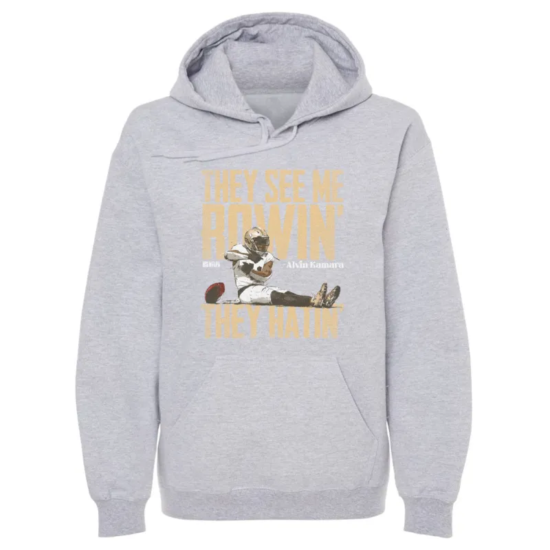 Alvin Kamara New Orleans Rowing WHT sold by 500 Level