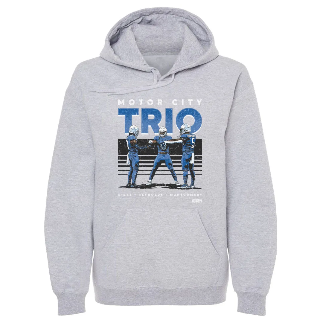 Jahmyr Gibbs Craig Reynolds & David Montgomery Detroit Trio WHT sold by 500 Level