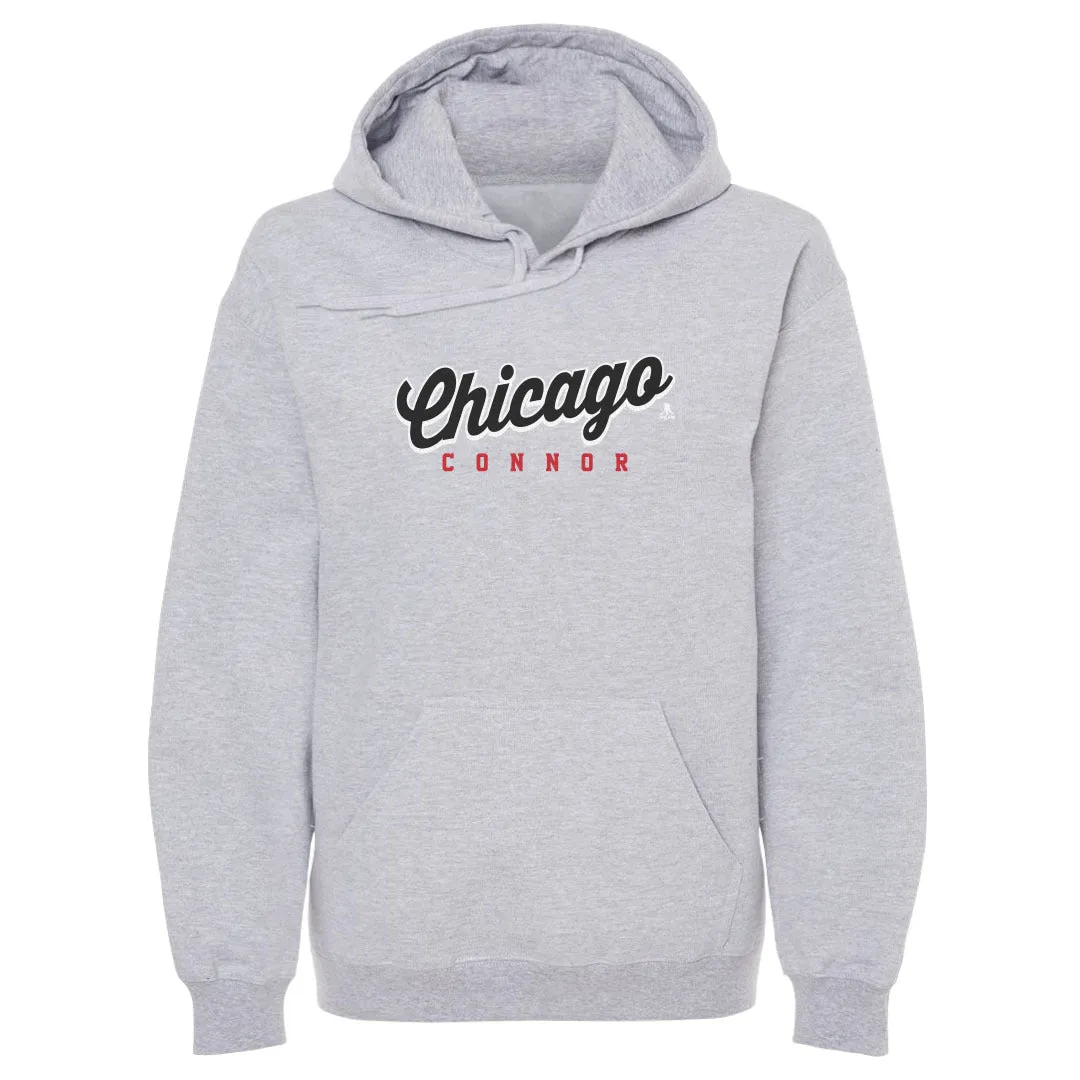 Connor Bedard Chicago Script Connor WHT sold by 500 Level product image thumbnail 2