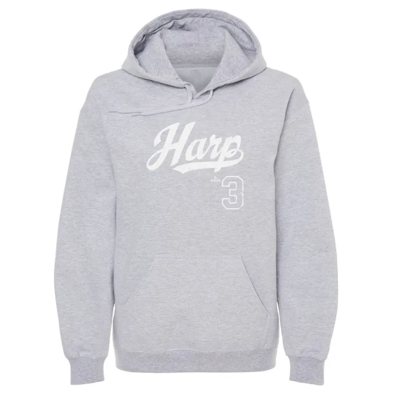 Bryce Harper Harp 2019 Players Weekend Script WHT sold by 500 Level