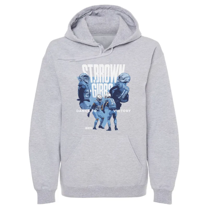 Jahmyr Gibbs & Amon-Ra St. Brown Detroit Victory Dance WHT sold by 500 Level