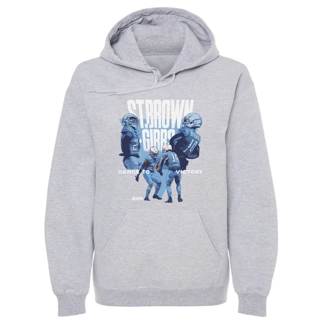 Jahmyr Gibbs & Amon-Ra St. Brown Detroit Victory Dance WHT sold by 500 Level