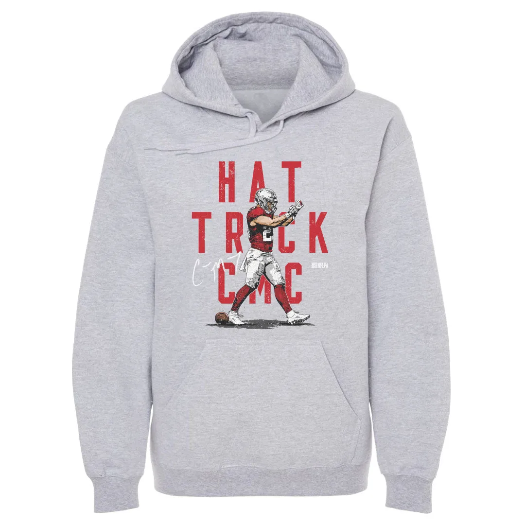 Christian McCaffrey San Francisco Hat Trick CMC WHT sold by 500 Level product image thumbnail 2