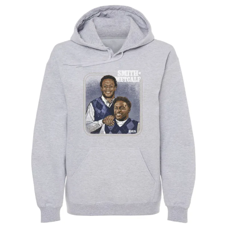 Geno Smith & D.K. Metcalf Seattle Step Brothers WHT made by 500 Level