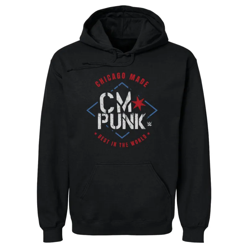 CM Punk Chicago Made WHT sold by 500 Level