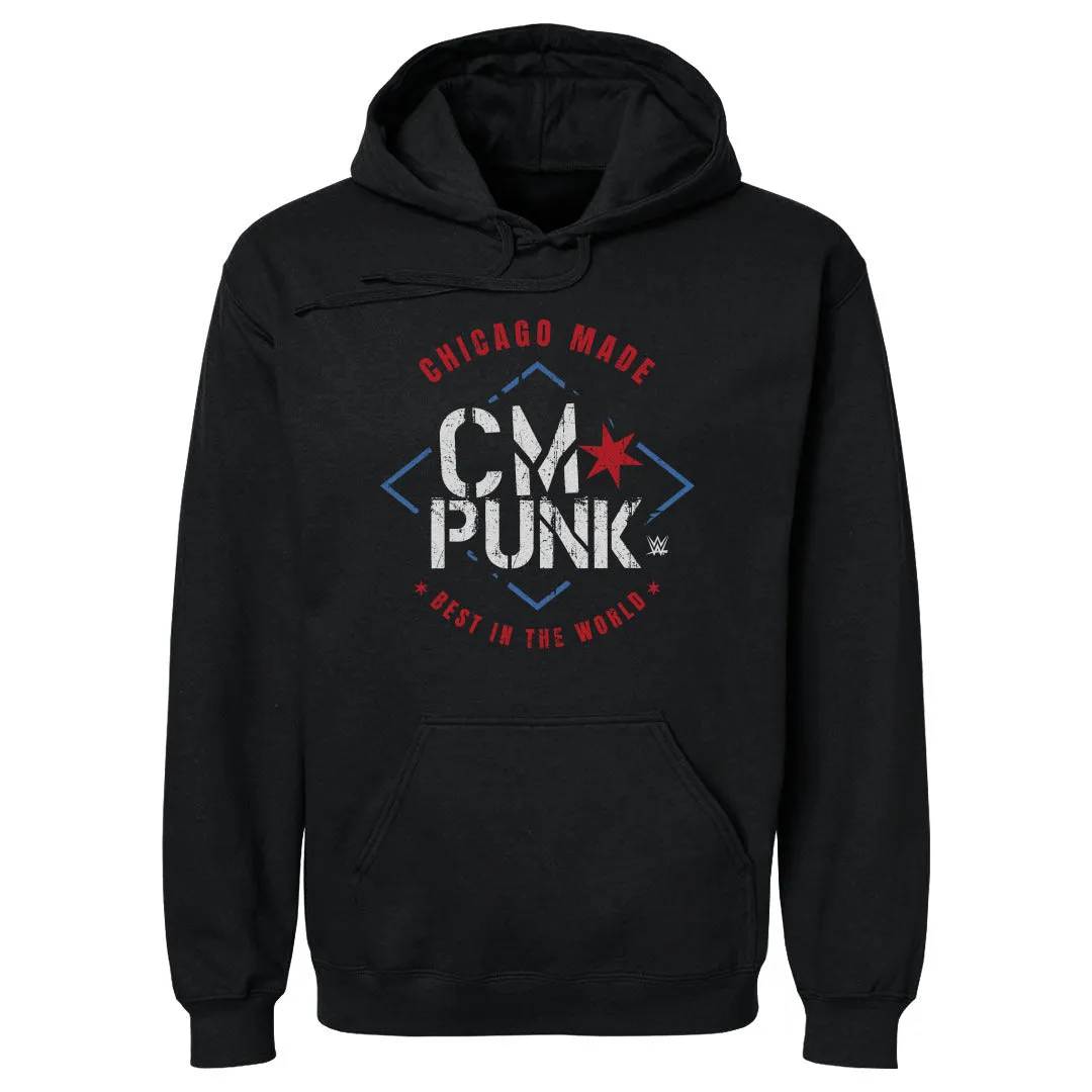 CM Punk Chicago Made WHT sold by 500 Level