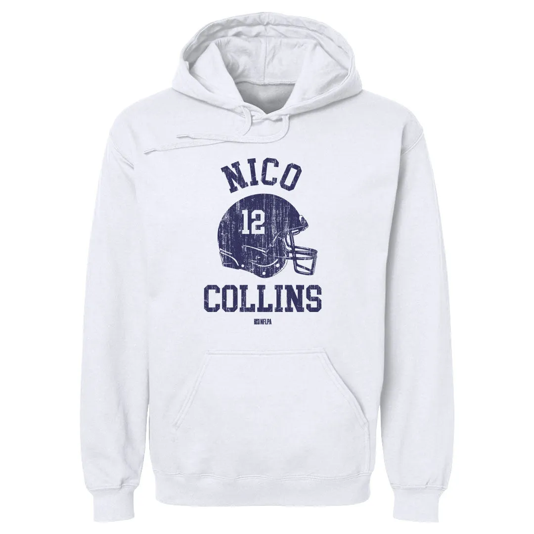 Nico Collins Houston Helmet Font sold by 500 Level