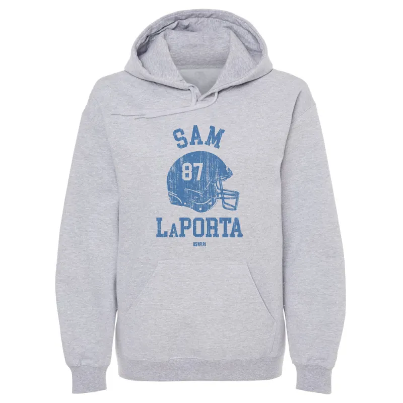 Sam LaPorta Detroit Helmet Font sold by 500 Level