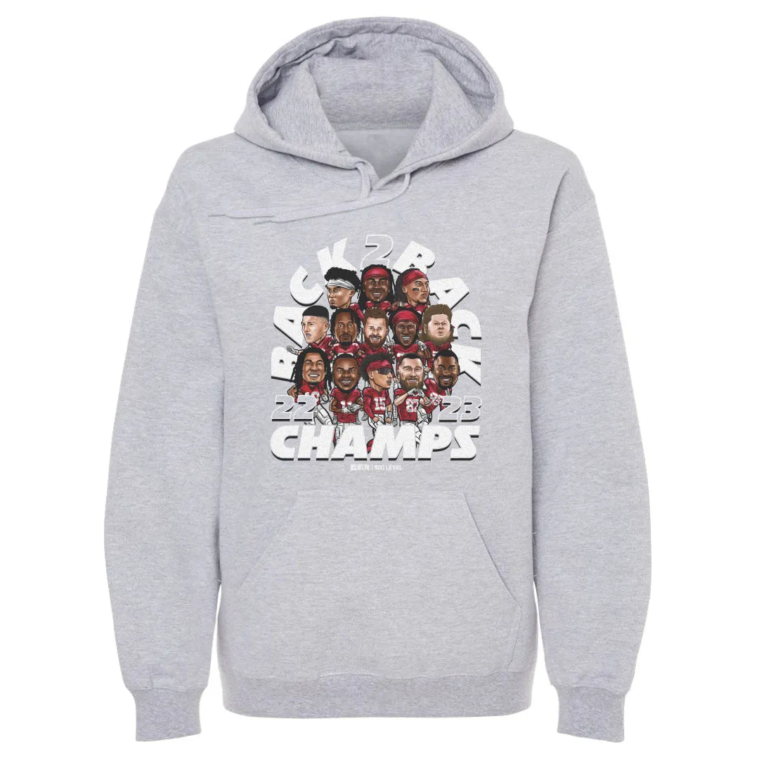 Kansas City Football 2023 Champs WHT sold by 500 Level product image thumbnail 2