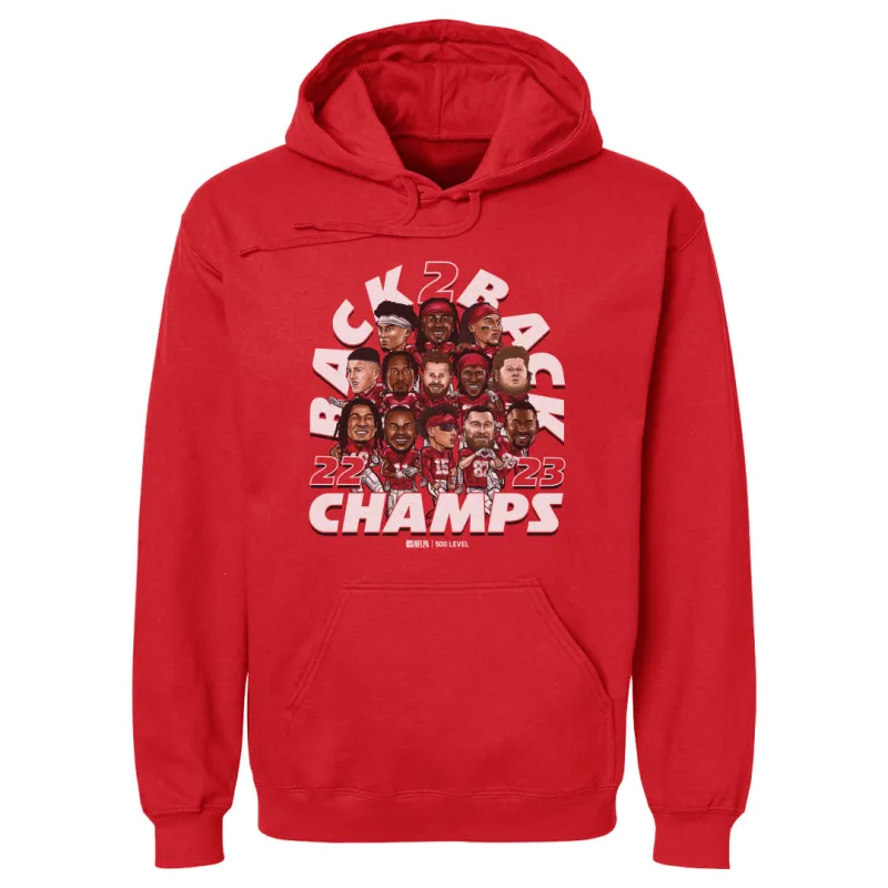 Kansas City Football 2023 Champs WHT sold by 500 Level