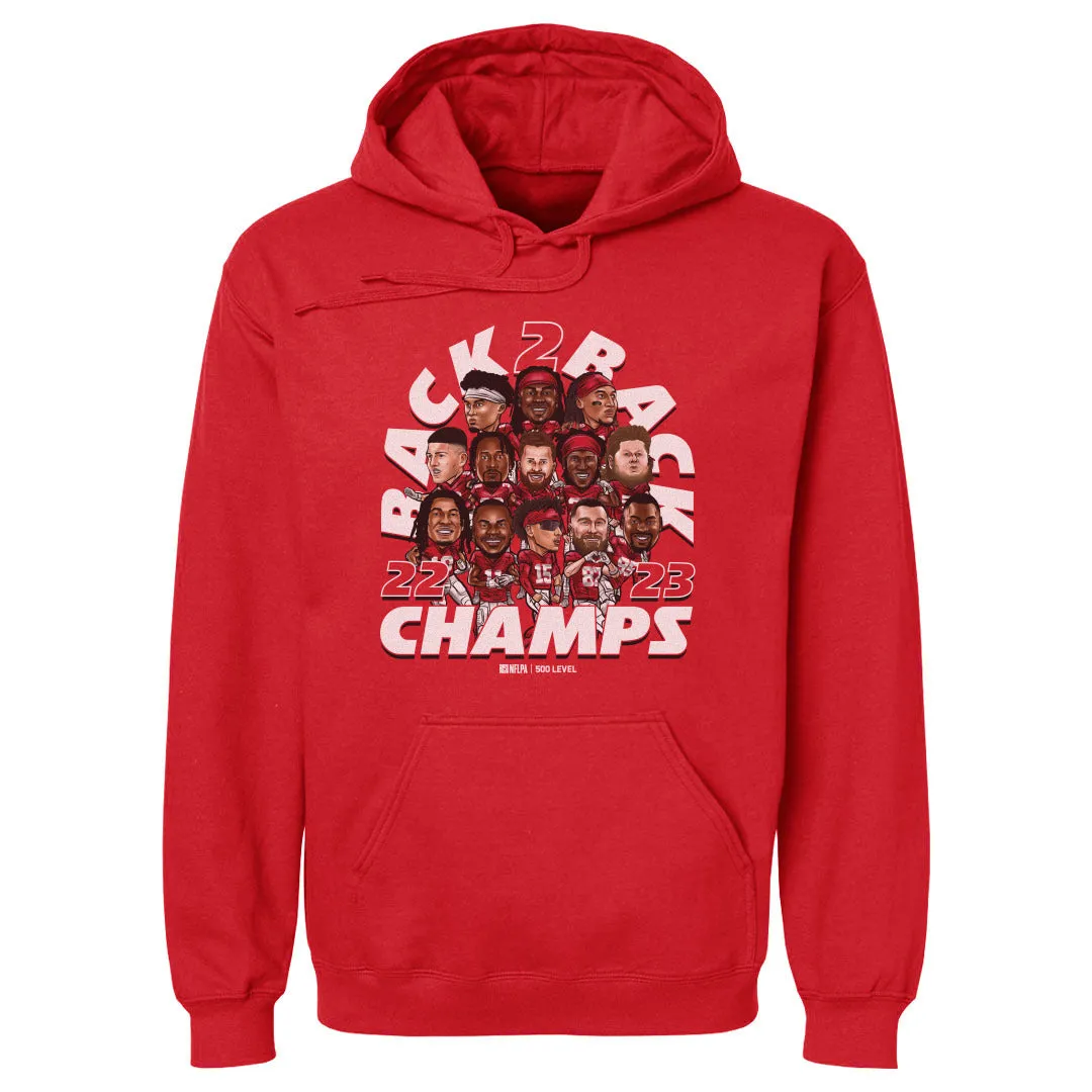 Kansas City Football 2023 Champs WHT sold by 500 Level