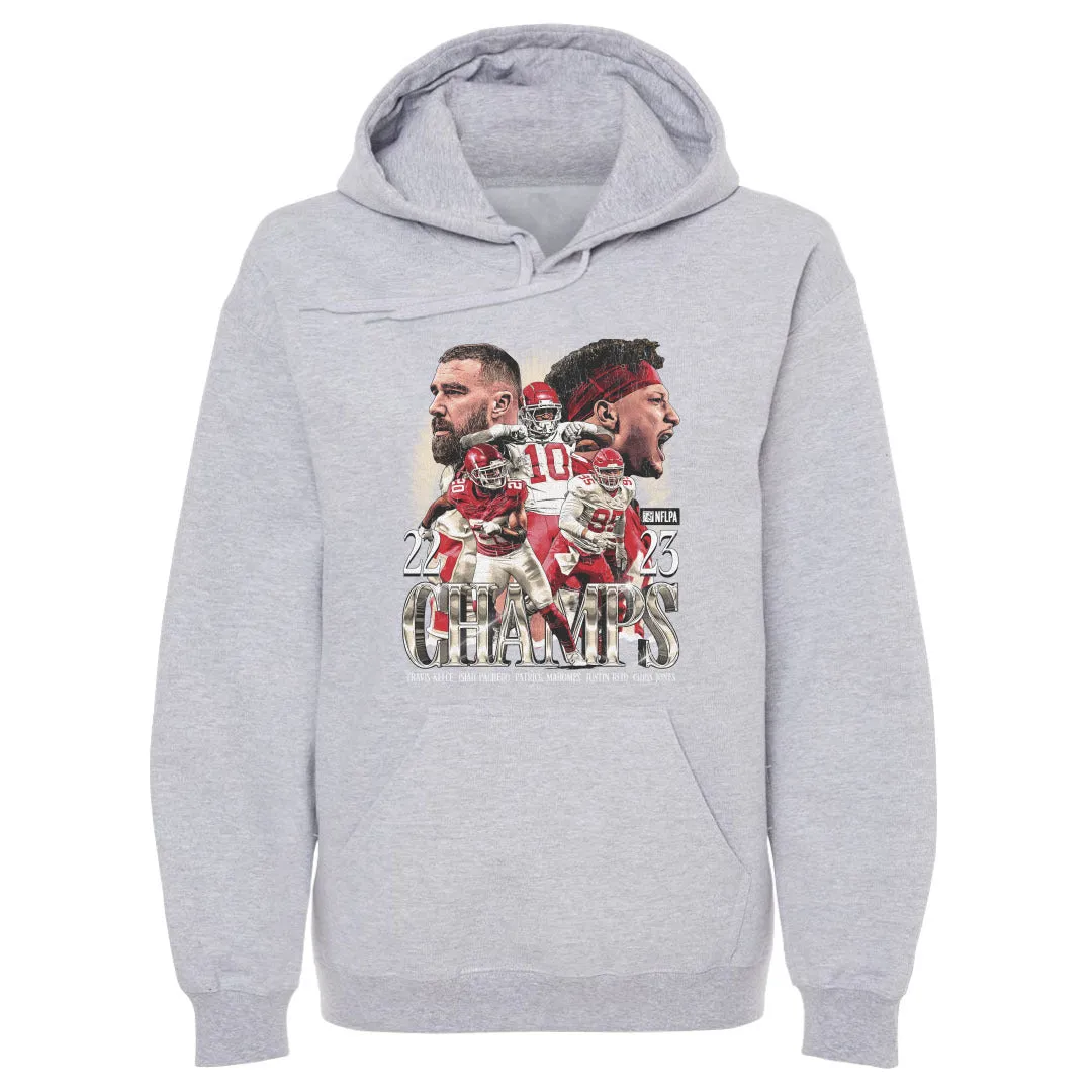 Kansas City Football 2023 Champs Vintage WHT sold by 500 Level