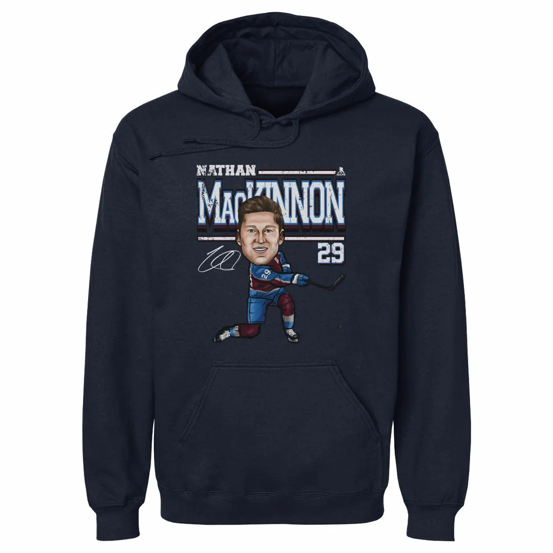 Nathan MacKinnon Colorado Cartoon WHT sold by 500 Level product image thumbnail 2