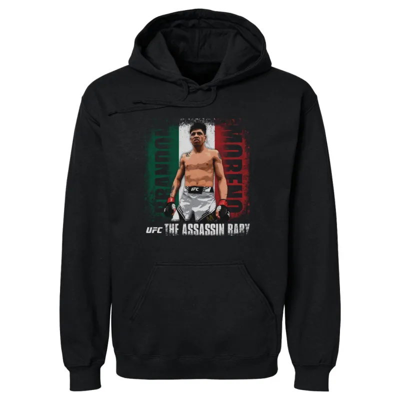 Brandon Moreno Mexican Flag WHT sold by 500 Level