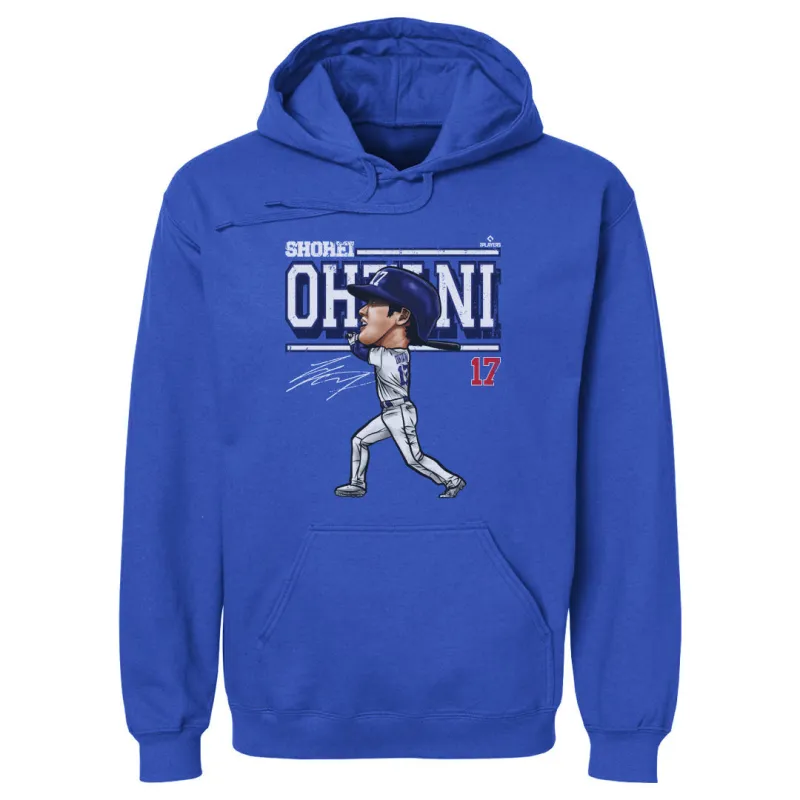 Shohei Ohtani Los Angeles D Cartoon WHT sold by 500 Level