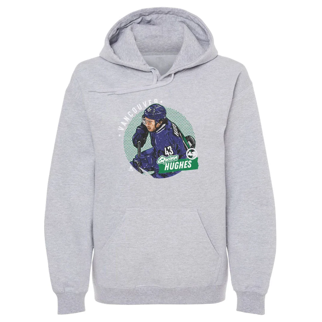 Quinn Hughes Vancouver Dots WHT sold by 500 Level