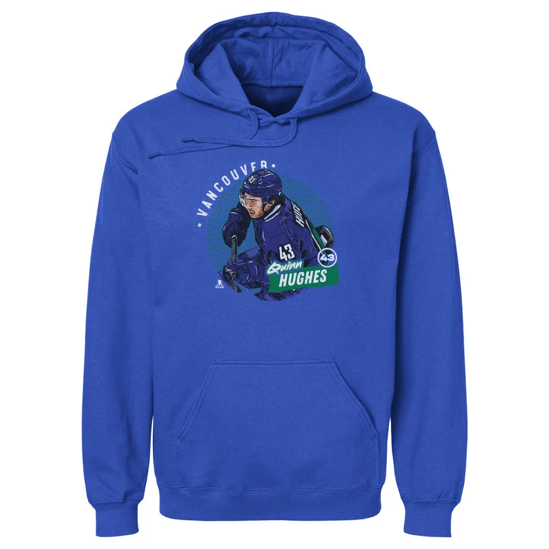 Quinn Hughes Vancouver Dots WHT sold by 500 Level product image thumbnail 2