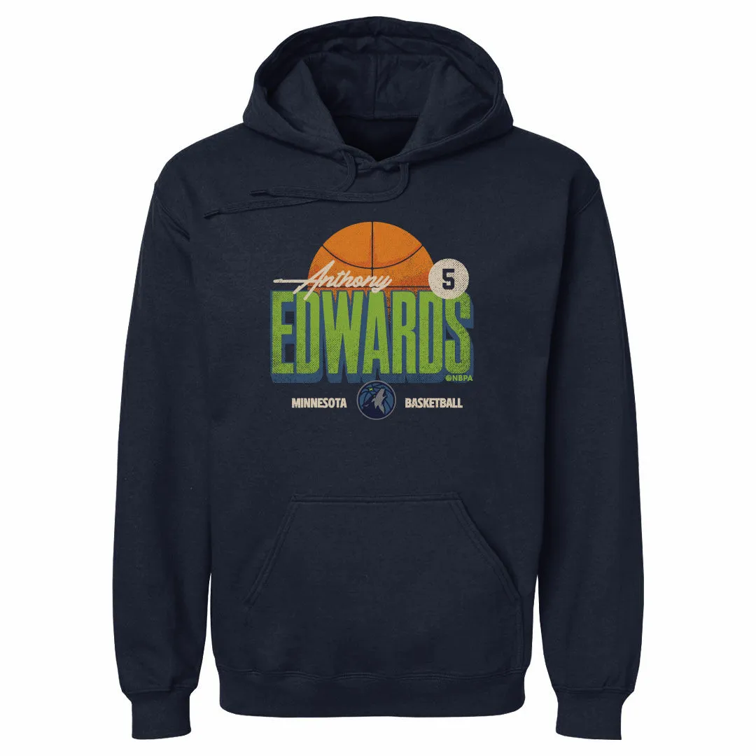 Anthony Edwards Minnesota Timberwolves Label WHT sold by 500 Level