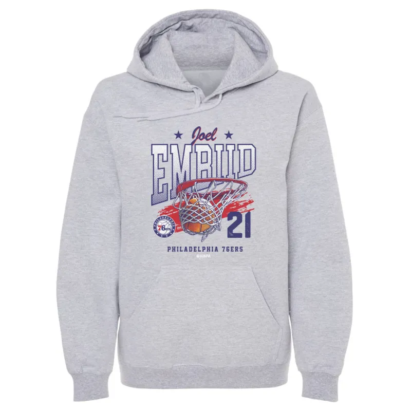 Joel Embiid Philadelphia 76ers Swish WHT sold by 500 Level