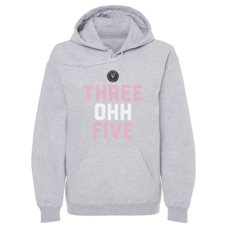 Inter Miami CF Area Code Text WHT sold by 500 Level