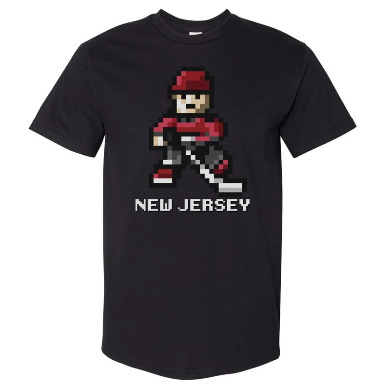 New Jersey Hockey 8-bit WHT sold by 500 Level