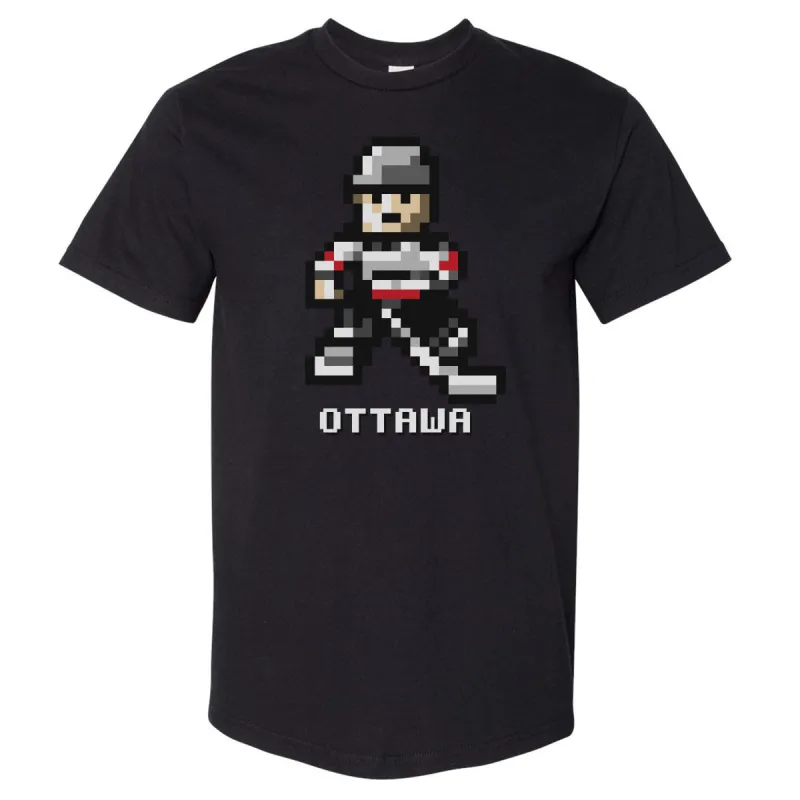 Ottawa Hockey 8-bit WHT sold by 500 Level