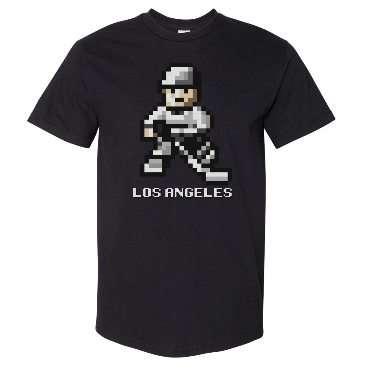 Los Angeles Hockey 8-bit WHT sold by 500 Level