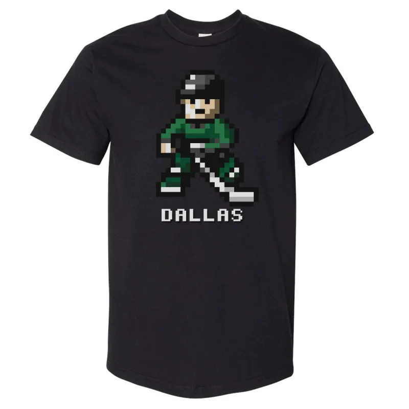 Dallas Hockey 8-bit WHT sold by 500 Level