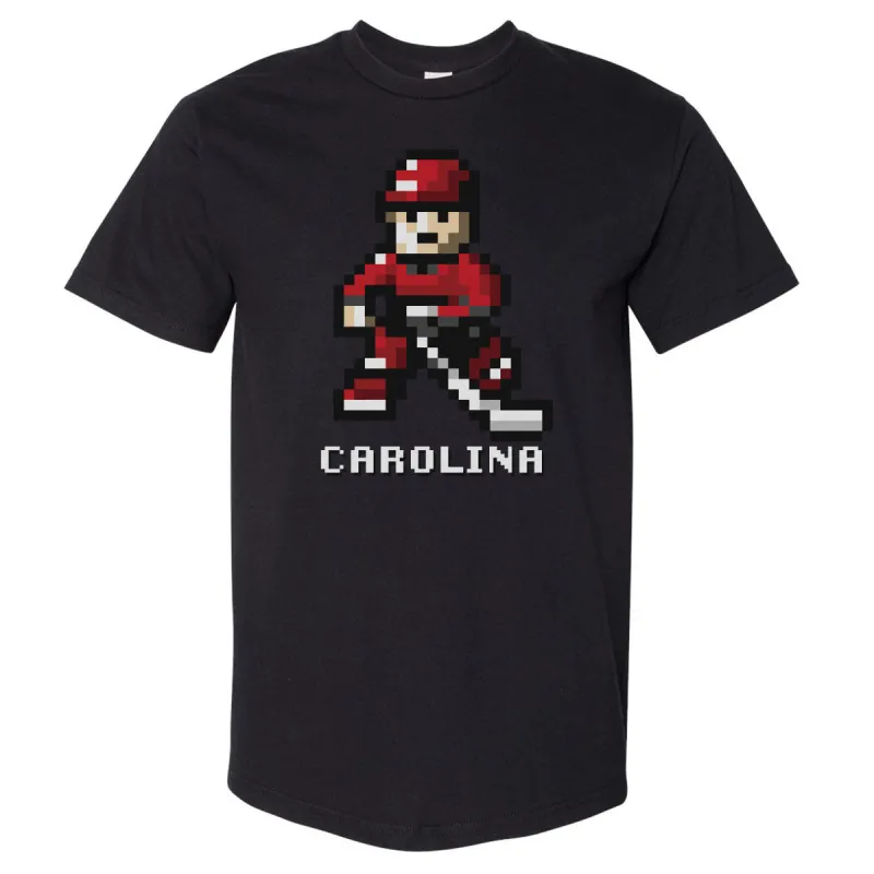 Carolina Hockey 8-bit WHT sold by 500 Level