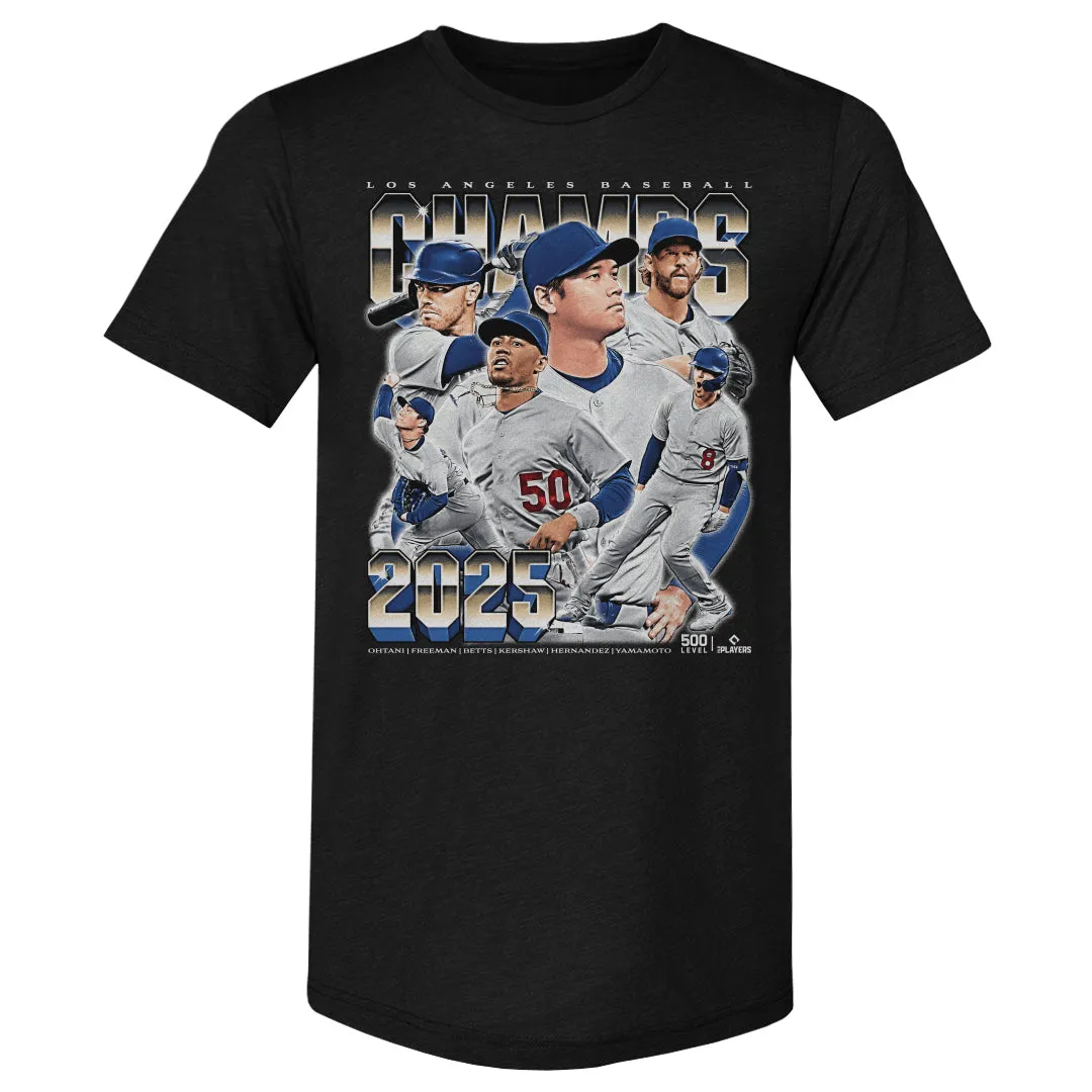 Los Angeles D Baseball 2025 Champs Vintage WHT sold by 500 Level product image thumbnail 3