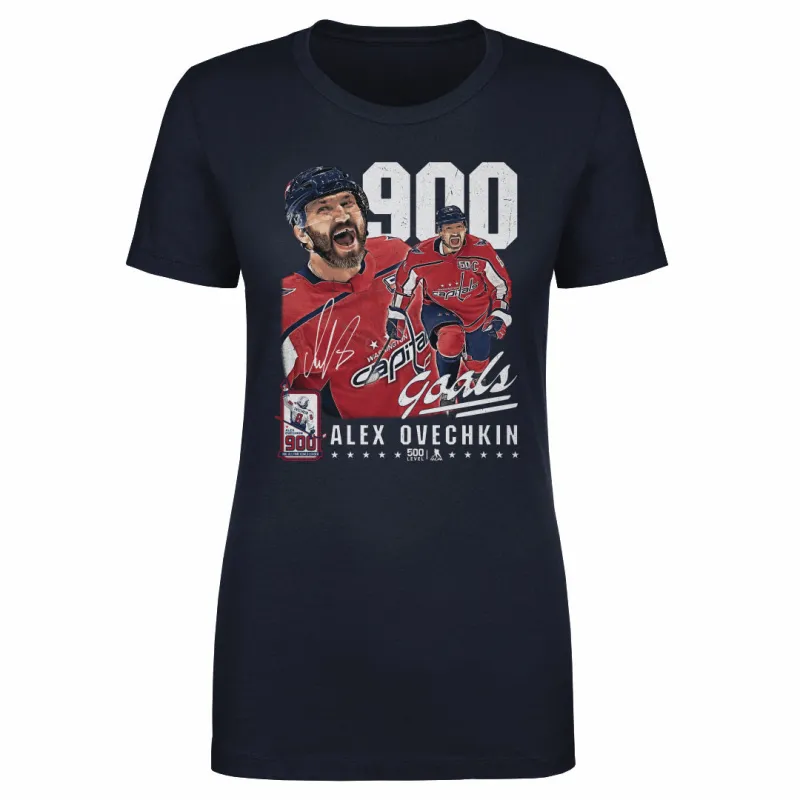 Alex Ovechkin Washington Capitals 900 Goals WHT sold by 500 Level