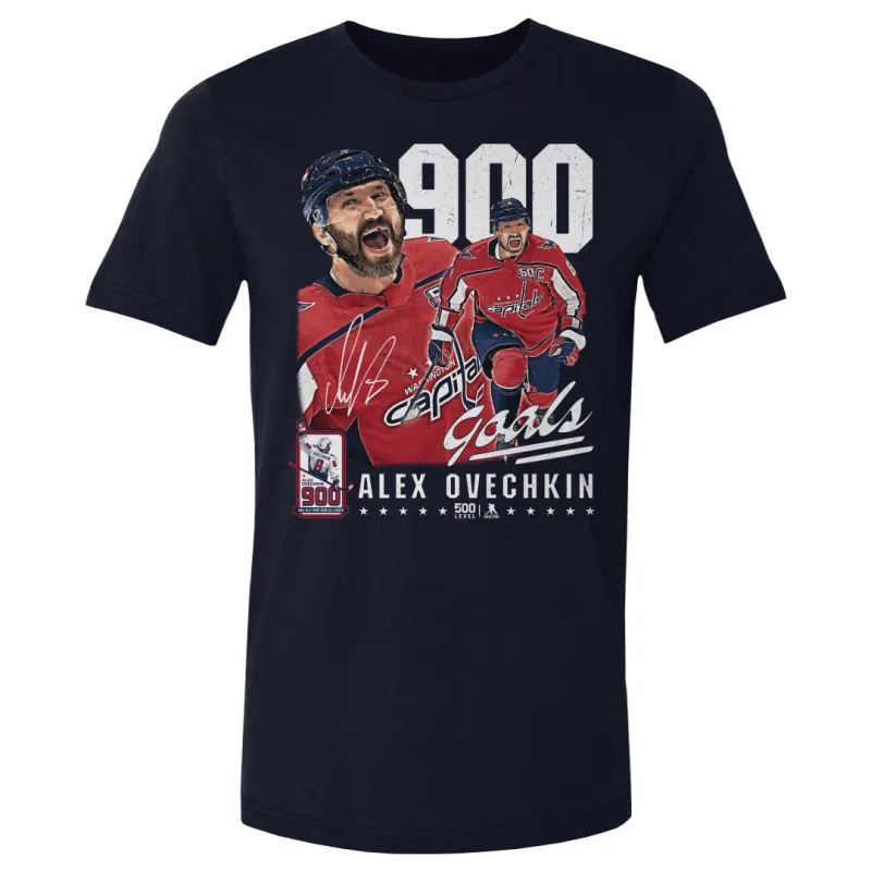 Alex Ovechkin Washington Capitals 900 Goals WHT sold by 500 Level