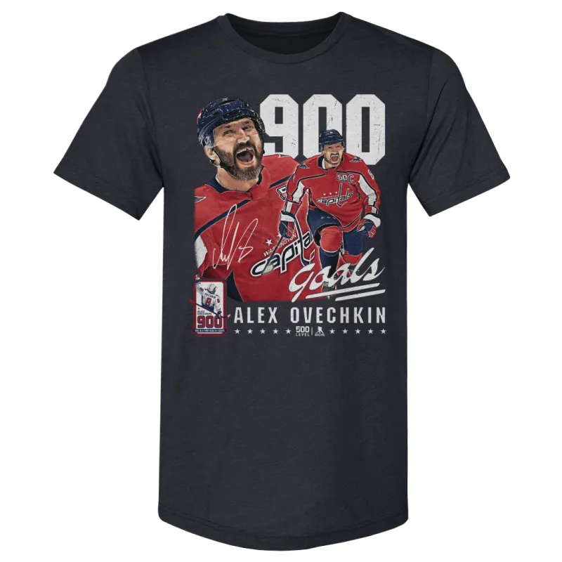 Alex Ovechkin Washington Capitals 900 Goals WHT sold by 500 Level